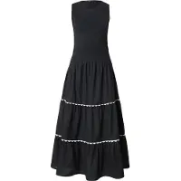 French Connection Kaylie Jia Mix Ric Rac Midi - Black - M