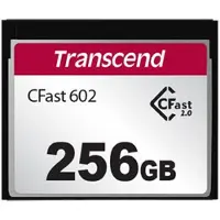 Transcend TS16GCFX602, 16 GB, CFast 2.0, MLC, 500 MB/s, 350 MB/s, Musta