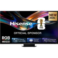 Hisense 75" UR9S RGB MiniLED 4K älytelevisio (2026)