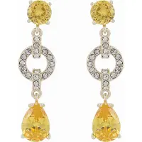 Sno of sweden Callie Crystal Ear Gold Yellow Onesize
