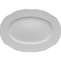 Lubiana AFRODYTA Soikea alkupalalautanen, 28 cm, valkoinen