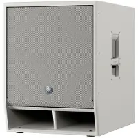 Yamaha DXS15XLF-DW POWERED 15” SUBWOOFER WITH 4” VOICE COIL. DANTE. WH.