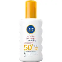 Nivea SUN Sensitive Immediate aurinkosuojasuihke SPF 50+ 200 ml