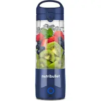 NutriBullet NBP003NBL portable battery-powered blender 475 ml with USB-C charging dark blue (0C22300094)