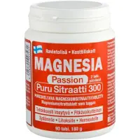 Raw Organic Hankintatukku Magnesia Passion Puru 90tabl.