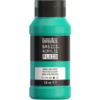 Taidepiste Liquitex Basics fluid 660 Bright Aqua Green - 118ml