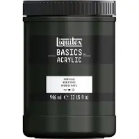 Taidepiste Liquitex Basics 244 Ivory Black - 946ml
