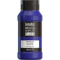 Taidepiste Liquitex Basics fluid 380 Ultramarine Blue - 118ml
