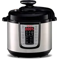 Tefal All-in-One CY505 Pressure Cooker - 6L / Black & Stainless Steel