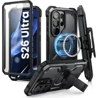 Supcase Armorbox Mag Clip kotelo Samsung Galaxy S26 Ultra - Black