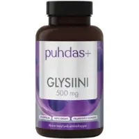 Raw Organic Puhdas+ glysiini 500mg, 120kpas.