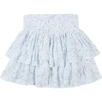 Lindex Flounce Skirt In Viscose - Blue - 116