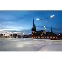 Kanlux S.A. Streton katuvalaisin seinälle/pylvääseen 50-62mm 60W 4000K IP66