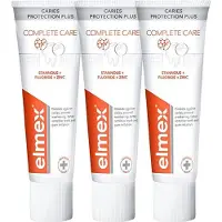 Elmex Caries Protection Complete Care raikastava hammastahna hampaiden kokonaisvaltaiseen suojaan 3x75 ml