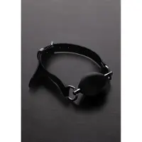 Triune Oval Ball Gag, Musta