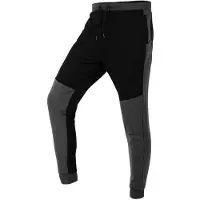 GRUPA TOPEX COMFORT-collegehousut, harmaa ja musta, koko L
