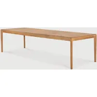 Ethnicraft Bok outdoor -ruokapöytä tiikki 300 x 110 cm