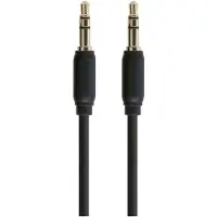 Senz Mini Jack M-M 1 m, musta