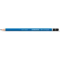 Staedtler Mars Lumograph, B, Sininen, Kahdeksankulmainen, Taide, Graafinen piirustus, Harrastus, Office, Koulu, Technical drawing, PEFC, 2 mm (100-B)