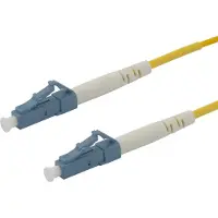 Deltaco – OS2 Fiber cable, LC - LC, simplex, UPC/UPC, 0,5m (LCLC-05-SUU)