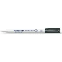 Staedtler Lumocolor 301, 1 kpl, Musta, Musta, Musta, Valkoinen, Muovi, Pyöreä (301-9)