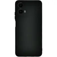 Ferrelli silikonikuori Motorola Moto G34, musta