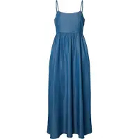 Selected Slfjanna Regular Sl Ankle Dress B - Blue - 38