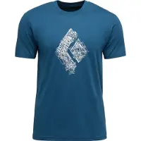 Black Diamond M Engineered Diamond Ss Tee Indigo - XL
