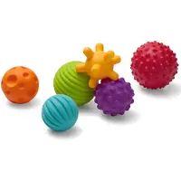 Infantino 6 Balles Senso Monivärinen