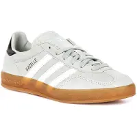 Adidas Originals Tennarit 'Gazelle Indoor' harmaa / musta / valkoinen