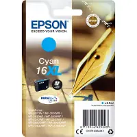 Epson 16XL DURABrite Ultra Pen + Crossword -väriainekasetti, syaani