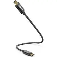 Hama Charging Cable USB-C to USB-C 0.2m