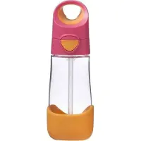 B.Box Bottle with Straw pullo sisältää pillin Strawberry Shake 1 kpl