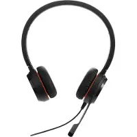 Jabra EVOLVE 20 UC -stereokuulokemikrofoni, musta