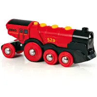 BRIO WORLD Iso punainen veturi
