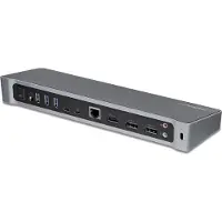 StarTech.com USB-C Dock - Triple 4K Monitor - 100W PD