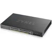 Zyxel GS1920-24HPV2 Hallittu Gigabit Ethernet (10/100/1000) Power over Ethernet -tuki Musta (GS192024HPV2-EU0101F)