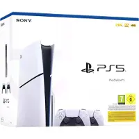 Sony 1000050116, PlayStation 5, Musta, Valkoinen, 16384 MB, GDDR6, 448 GB/s, AMD