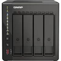 Qnap TS-453E-8G - NAS-palvelin, musta