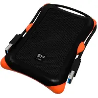 Silicon Power Armor A30, 1 TB, 2.5", 3.2 Gen 1 (3.1 Gen 1), Musta (SP010TBPHDA30S3K)