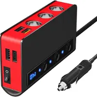 INF 180 W autolaturi digitaalinäytöllä Black+Red
