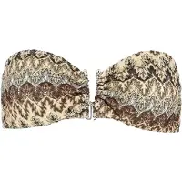 Becksöndergaard Amber Bandeau Bikini Top - Multi/patterned - XL