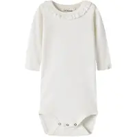 Lil´ Atelier Nbflayo Sup Ls Slim Body Solid Lil - Cream - 86