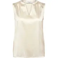 Rosemunde Rwjade Silk Sl Top - Cream - 38
