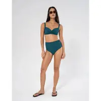 Panos Emporio Rib Medea Top - Green - 42