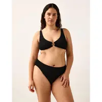 Lindex Unpadded Bikini Bra - Black - S