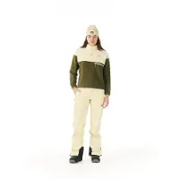 Picture Organic Clothing Arcca W 1/4 Fleece - Khaki green - L