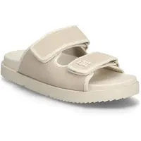 Tommy Hilfiger Double Strap Nubuck Sandal - Cream - 38