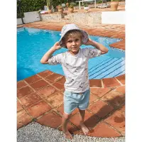 That's Mine Sami Swim T-Shirt - Cream - 98