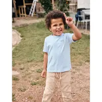 Daily7 T-Shirt Nappy Backprint - Blue - 104